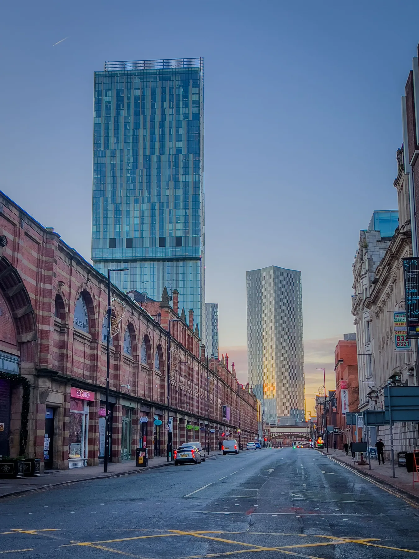 Manchester skyline
