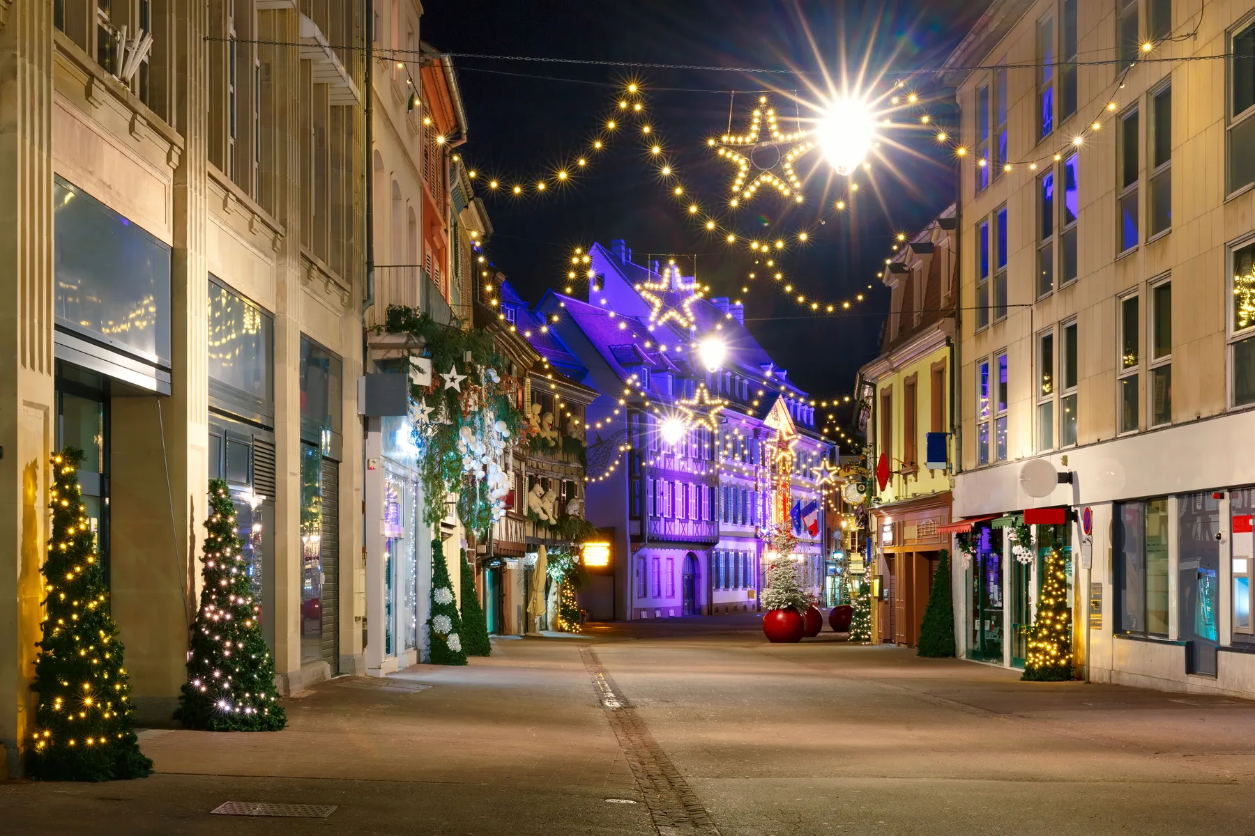 Manchester home at Christmas