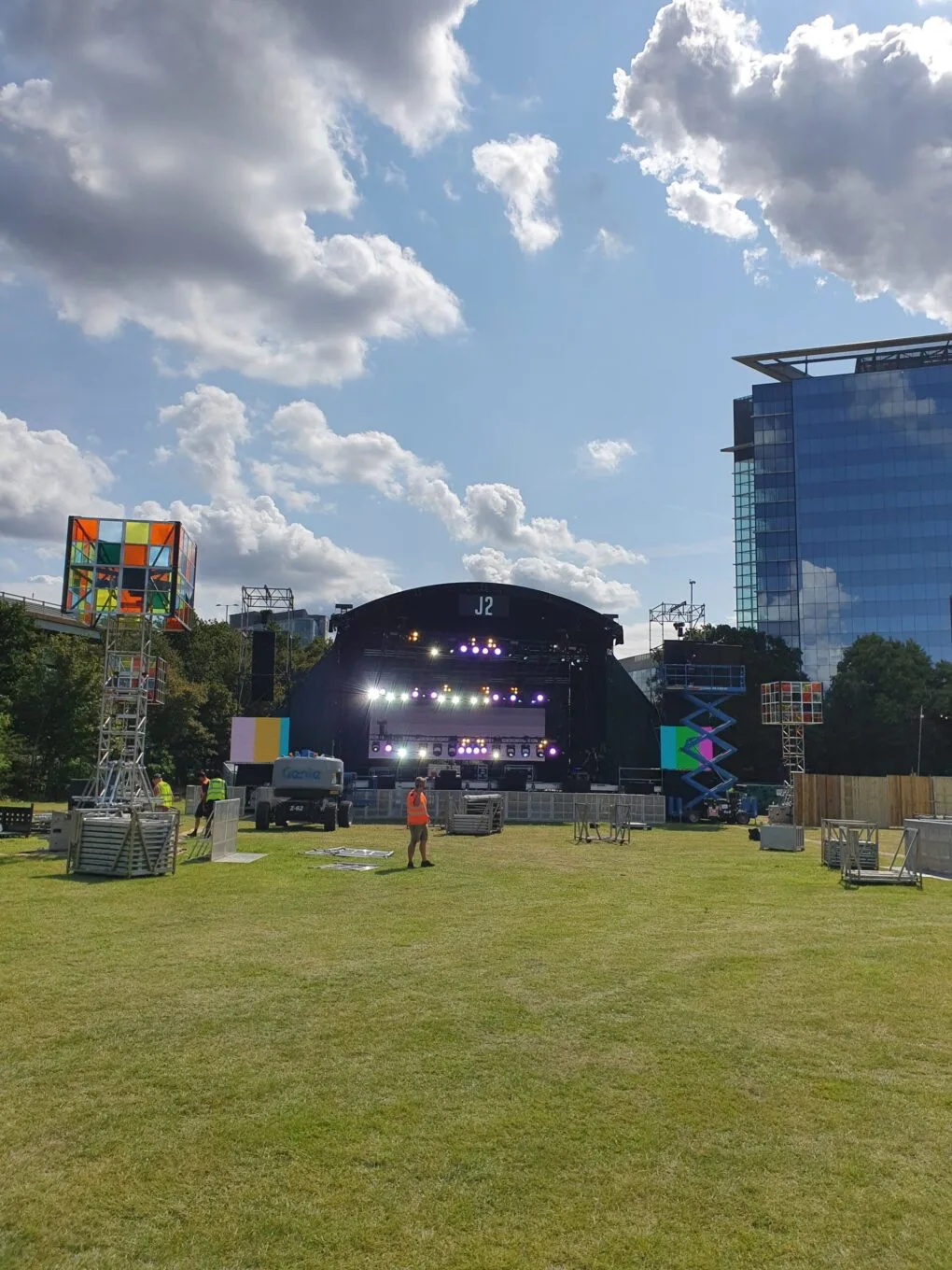 J2 Festival Temporary Stage Structures